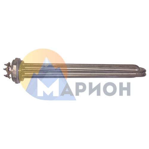 Блок ТЭН 7,5 кВт для воды 370 мм фланец G2" 220 В JH