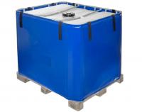 Греющий жакет НПГЕ 1800/t=70 (ЭЧЕ-1800/t=70), ПВХ, с капиллярным термостатом для еврокуба