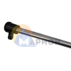 Колбовый погружной нагреватель КПН L=1000, 1,6кВт, 380В, Нерж сталь AISI 316L