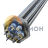 Блок ТЭН 6,0 кВт для воды 320 мм фланец G1 1/2" 220/380 В (трубка + колпак) SZH